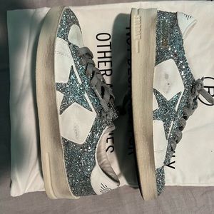 Golden Goose glitter STARDAN. Size 38 - like new